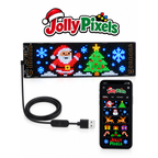 Jolly Pixels Christmas LED Car Sign